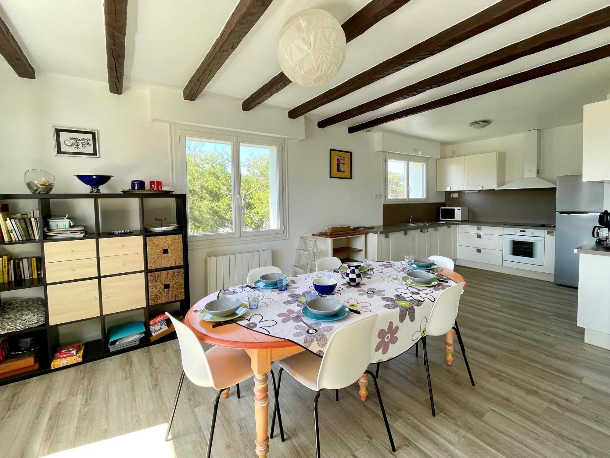 Maison Familiale Au Calme, Proche Plage, 9 Couchages, Terrasses, Wifi, Garage Velo - Bretignolles-Sur-Mer - Fr-1-231-203 Kültér fotó
