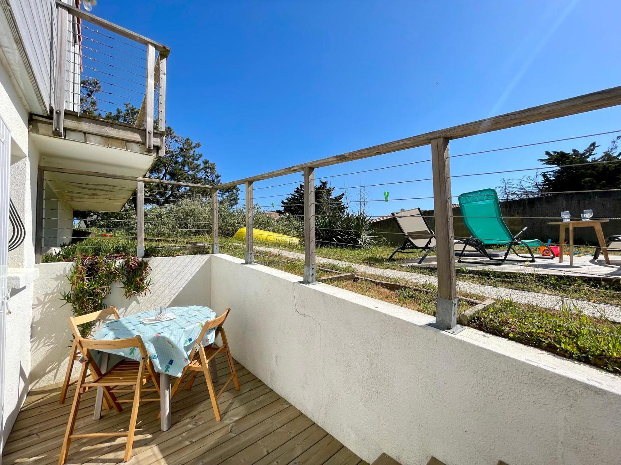 Maison Familiale Au Calme, Proche Plage, 9 Couchages, Terrasses, Wifi, Garage Velo - Bretignolles-Sur-Mer - Fr-1-231-203 Kültér fotó