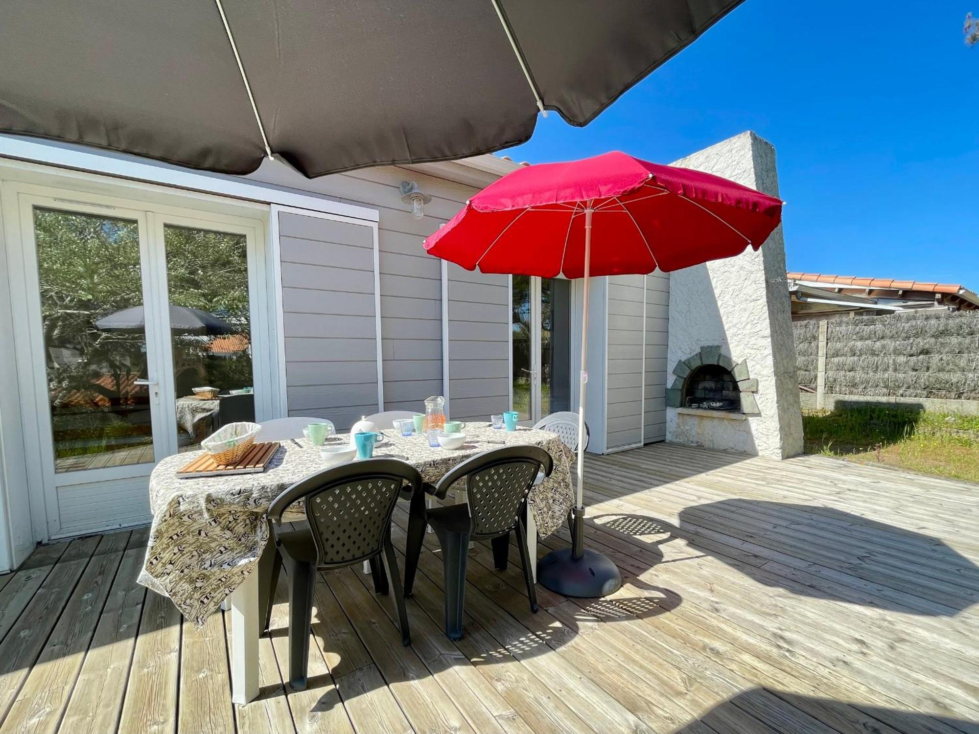 Maison Familiale Au Calme, Proche Plage, 9 Couchages, Terrasses, Wifi, Garage Velo - Bretignolles-Sur-Mer - Fr-1-231-203 Kültér fotó