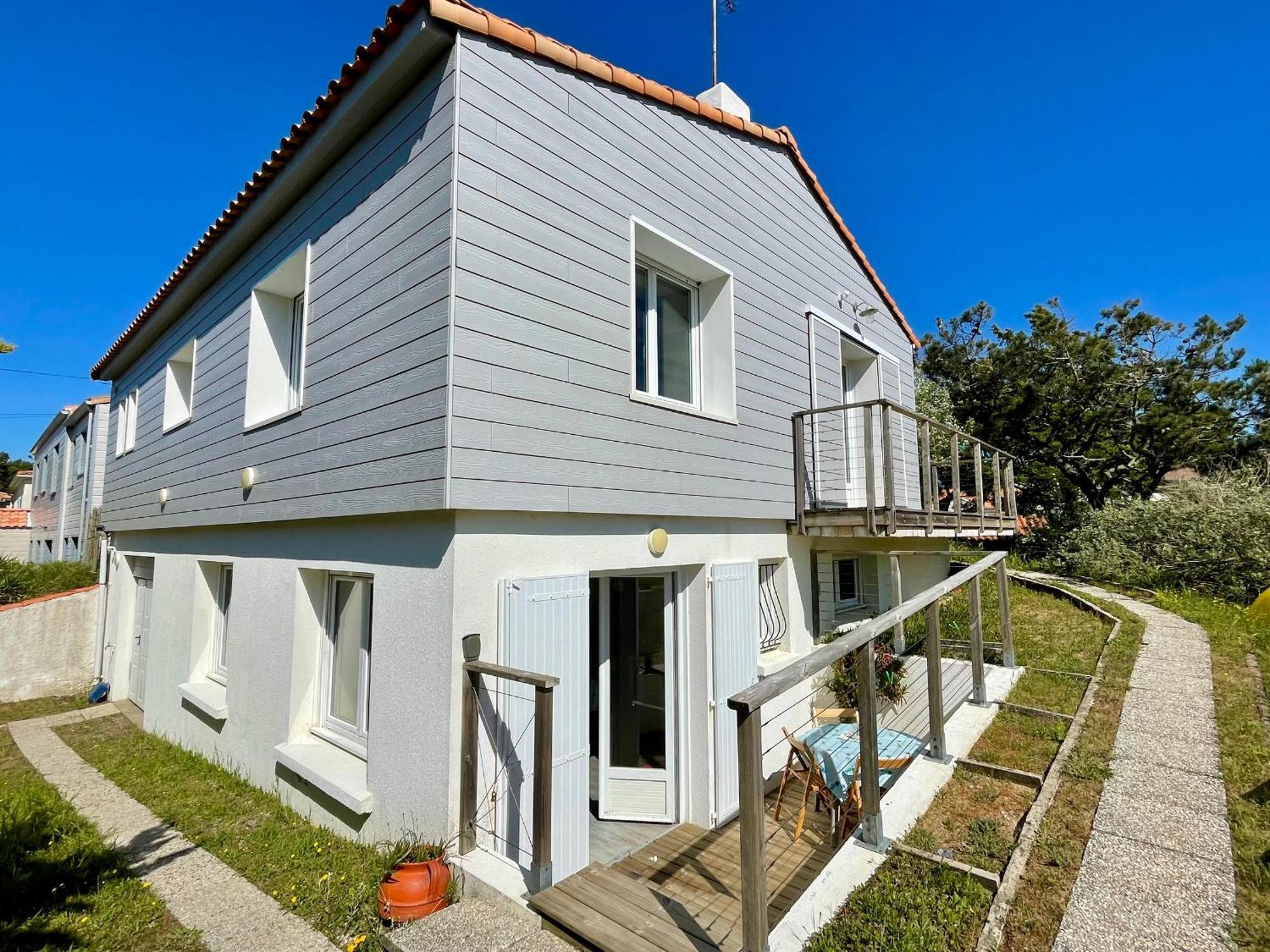 Maison Familiale Au Calme, Proche Plage, 9 Couchages, Terrasses, Wifi, Garage Velo - Bretignolles-Sur-Mer - Fr-1-231-203 Kültér fotó